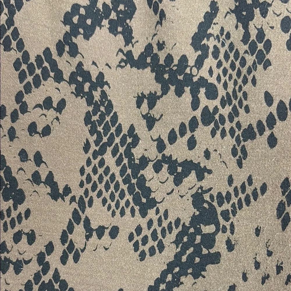 Cabi Chocolate Brown Snakeskin Print Trousers, M - Picture 3 of 7